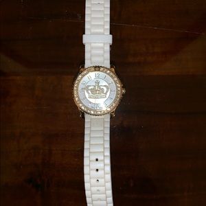 White and Gold Juicy Couture Watch
